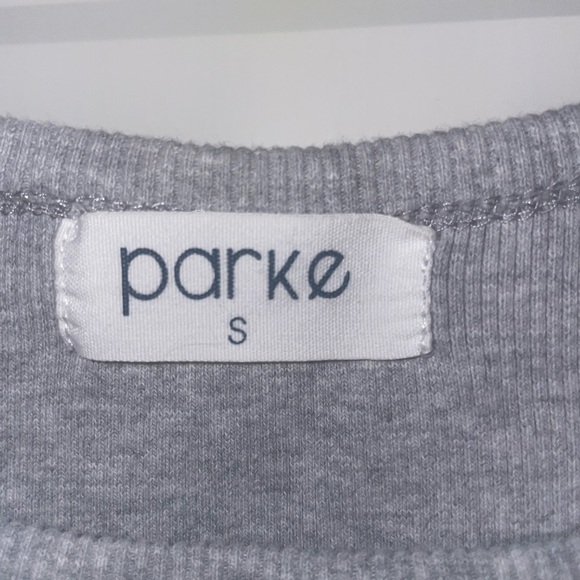 Parke Gray Ribbed Tank Top - Picture 3 of 3